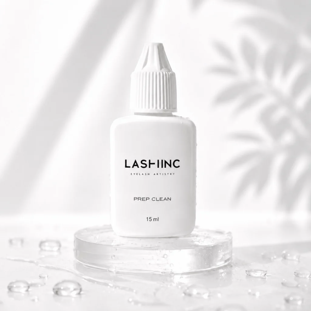 LashINC Prep Cleaner na odstránenie mastnoty a nečistôt z prírodných mihalníc pred aplikáciou