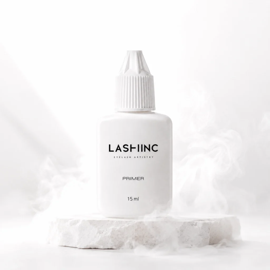 LashINC Primer na prípravu prírodných mihalníc pred aplikáciou predĺžených mihalníc